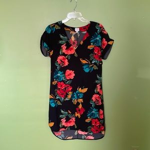Floral tunic dress